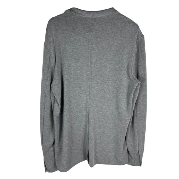 Vuori Men's Vail Knit Blazer in Heather Gray Size XL V571 - Picture 8 of 11